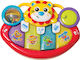 Playgro Музикален инструмент Lion Activity Kick Toy Piano с музика и светлина за 12++ месеца