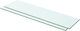 Transparent Wall Shelves 2 Pieces 60x12x0.8 cm
