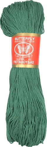 Πεταλούδα Super 10 Βαμβακερό 3774 Πράσινο 230m 125gr