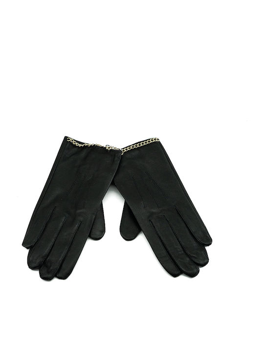 Δερμάτινα γάντια Coveri Collection (COV148509NE) ΜΑΥΡΟ