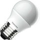 Toshiba LED крушка 7W за фасунга E27 и форма G45 Неутрално бяло