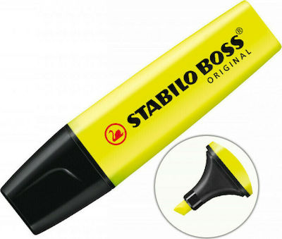 Stabilo Boss Original Highlighters 5mm Yellow 10pcs 70/24