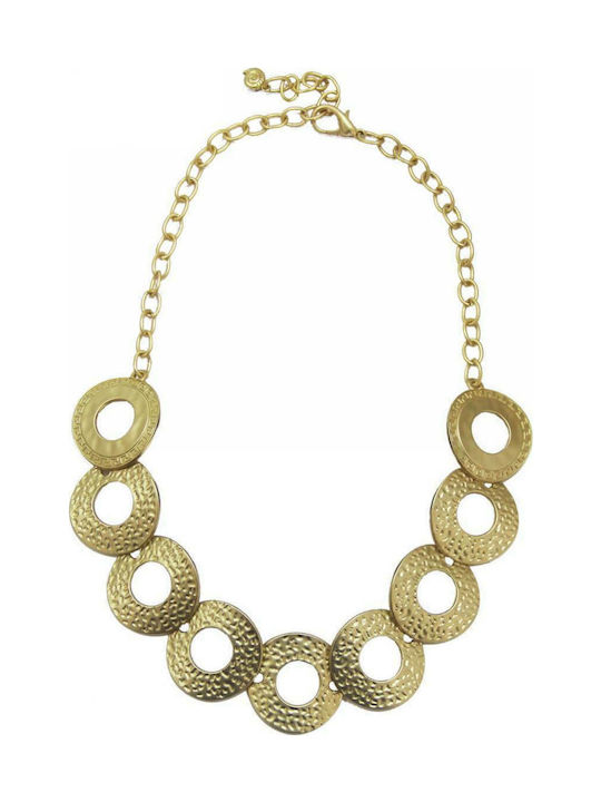 Necklace Geometric Gold Plated