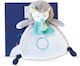 Doudou et Compagnie Baby Cloth Tiwipi Herison Gris Gray