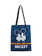 Karactermania Disney Mickey Υφασμάτινη Τσάντα για Ψώνια σε Μπλε χρώμα