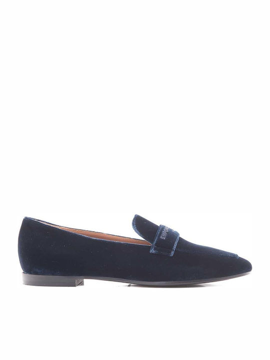Emporio Armani Mocasini dama în culoarea Albastru marin Emporio Armani Mocasini dama în culoarea Albastru marin