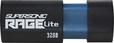 Patriot Rage Lite 32GB USB 3.2 Stick Schwarz