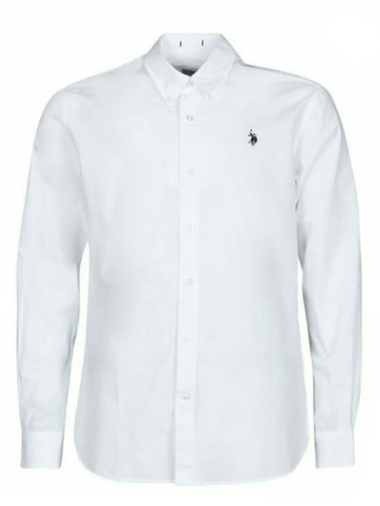 Kids Shirt Long Sleeve White