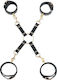 Guilty Pleasure Hog Tie Set Black