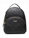 M Backpack Γυναικεία Τσάντα Πλάτης από Συνθετικό Δέρμα Μαύρη