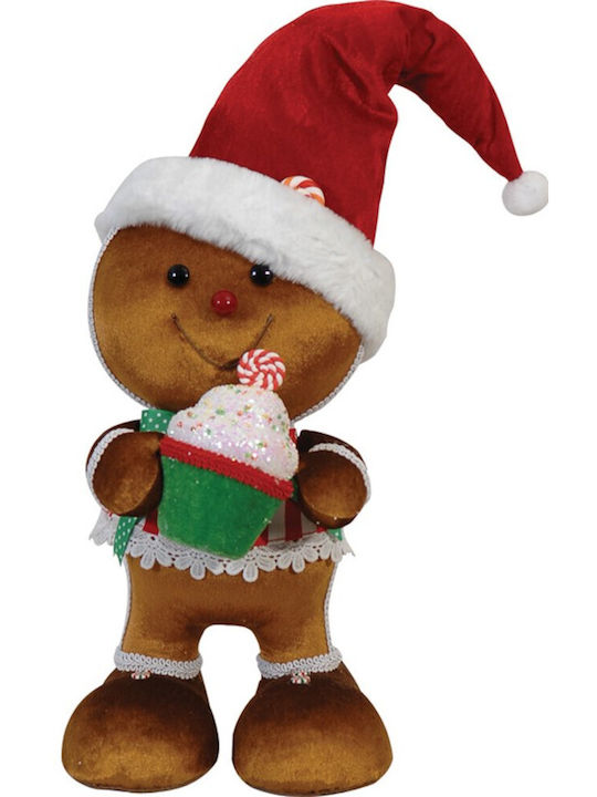 Lianos Weihnachtliche Plüsch Figur Bär Braun Höhe 37cm