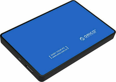 Orico Case for Hard Drive 2.5" SATA III with Connection USB 3.0 Blue