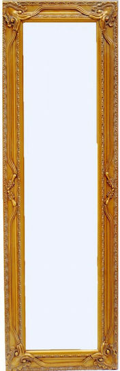 Royal Art Collection INA3/3081/130GL Καθρέπτης Ταγισμένος Με Στήριξη 4 Σημείων Ολόσωμος Ορθογώνιος Χρυσός 130x40cm Royal Art Collection INA3/3081/130GL Καθρέπτης Ταγισμένος Με Στήριξη 4 Σημείων Ολόσωμος Ορθογώνιος Χρυσός 130x40cm