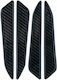 Lampa Protective Door Guards for Car Doors 13.8cm x 13.8cm 4pcs Black