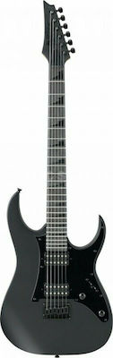 Ibanez GRGR131EX Ηλεκτρική Κιθάρα 6 Χορδών με Ταστιέρα Purple Heart και Σχήμα ST Style Black Flat