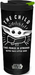 Stor Star Wars: The Mandalorian - Grogu 425ml Black Stor Star Wars: The Mandalorian - Grogu 425ml Black