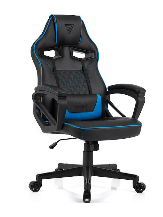SENSE7 Knight Artificial Leather Gaming Chair Blue