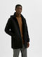 Selected Men's Coat Black