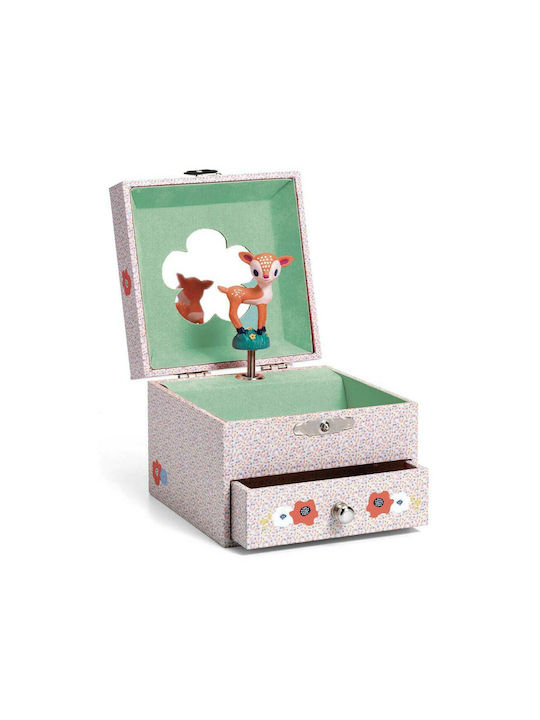 Djeco Kids Jewelery Box Ελαφάκι Wooden 1pcs