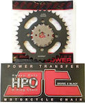 JT Sprockets Chain & Sprocket Kit (15-40-428OGB) for Honda Astrea Supra 100 Golden