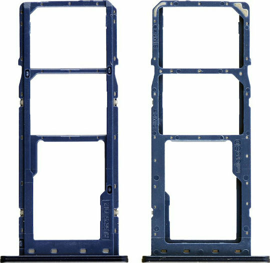 Samsung Υποδοχή Κάρτας Sim Μπλε Galaxy A03s