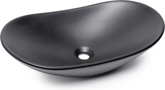 Swiss Aqua Technologies Infinitio Надеждна мивка Керамика 61.5x36x15.5см Black Matt