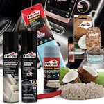 Auto Gs Spray Shine / Cleaning for Interior Plastics - Dashboard with Scent Coconut Σετ Coconut Lover 99542