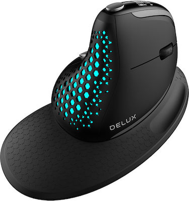 Delux M618XSD Magazin online Ergonomic Bluetooth Vertical Mouse Negru