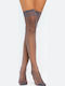 Piedi Women's High Socks 17 Den Den Fume
