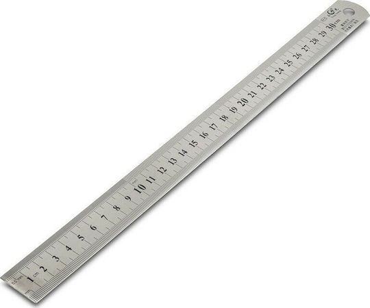 Ruler Metallic 30cm Laboratory