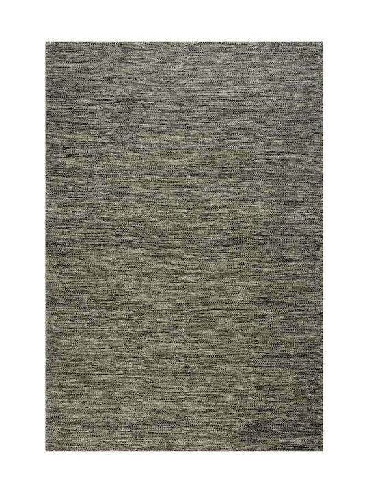 Covor modern Biento Woolen Kelims Anthracite 1.30m X 1.90m