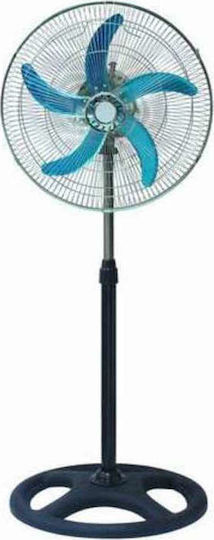 FS45H Ανεμιστήρας Ορθοστάτης 50W Διαμέτρου 45cm Μπλε