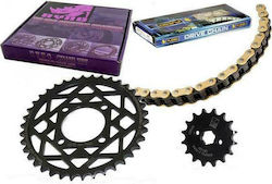 Ryno Chain & Sprocket Kit (14-37-428) for Yamaha Crypton 110 100L