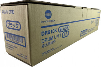 Konica Minolta DR-618K Γνήσιο Drum Laser Εκτυπωτή Μαύρο 240000 Σελίδων ACV80RD