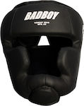 Bad Boy Omega Advanced Κάσκα Πυγμαχίας Ενηλίκων Κλείστού Τύπου από Συνθετικό Δέρμα Μαύρη
