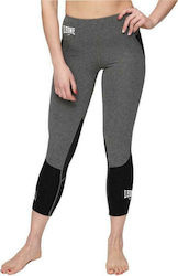 Leone Melange Lang Frauen Kampfsport Leggings Gray