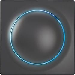 Fibaro Recessed LED Complete Dimmer Switch Rotary Black