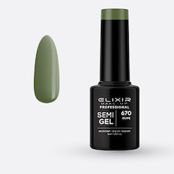 Elixir Semi Gel Semi-Permanent Nail Polish 670 ...