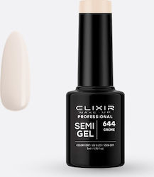 Elixir Semi Gel Хибриден Лак за Нокти 644 Creme...