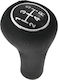 5 Shift Knob Universal Ford Fiesta 1989-2001 black