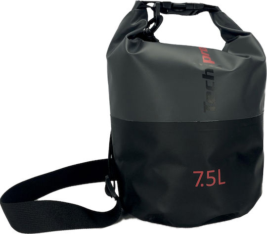 Tech Pro Waterproof Shoulder and Hand Bag 7.5L Black