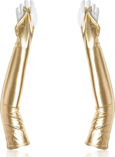 Naughty Toys Sexy Gloves Gold