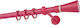Zogometal Металик Корниз Color More Mat Collection Φ25мм 240бр Fuchsia / Natural
