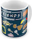 Grupo Erik Friends - Central Perk Puzzle Κούπα Κεραμική Μπλε