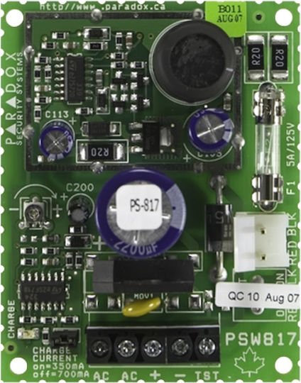 Paradox PS817.1 Plate Home Security Systems