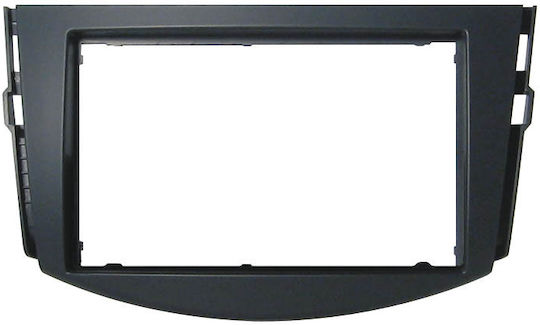 Phonocar DIN Fascia Panels 2 Din Anthracite for Toyota RAV 4 2006-2013