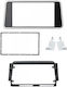Phonocar DIN Fascia Panels 2 Din Black for Nissan Micra 2017+