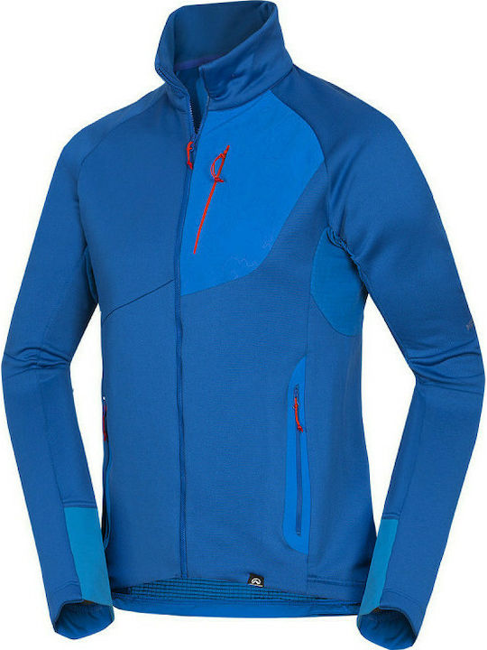 NorthFinder Men's sweatshirt Polartec® Power Stretch KREMENEC Blue Μαύρο