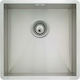 Macart Quattro NE08119 Drop-In Sink Inox Satin W40xD40cm Silver
