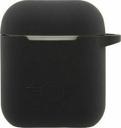 Mini Cooper MIACA2SLTBK Case Silicone in Black color for Apple AirPods 1 / AirPods 2 Mini Cooper MIACA2SLTBK Case Silicone in Black color for Apple AirPods 1 / AirPods 2